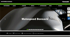 Desktop Screenshot of motospeed-bonsack.de